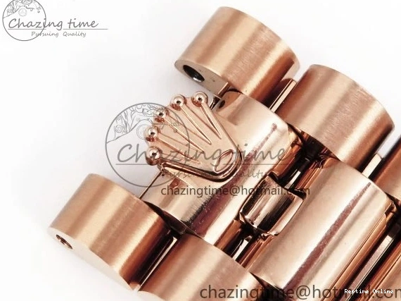 0523 OdorResistant Day Date 36 RG TWSF Best Edition White Diamonds Dial on RG Bracelet A 1610